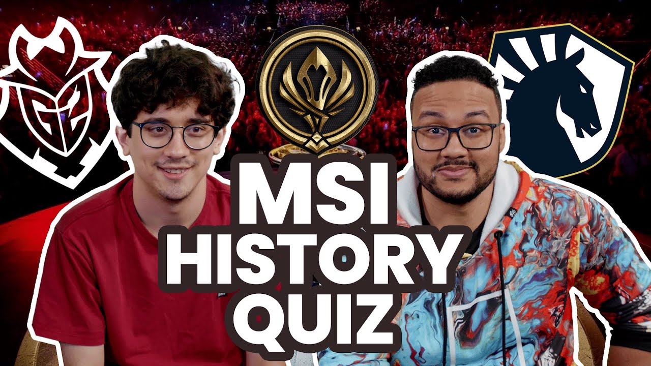 MSI HISTORY QUIZ feat. Josedeodo, Aphromoo, Philip, Diamond, & Tomo