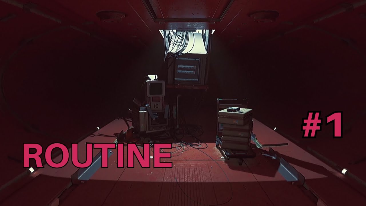 EXPLORING ABANDONED SPACE STATION | Routine Part 1 (VOD)