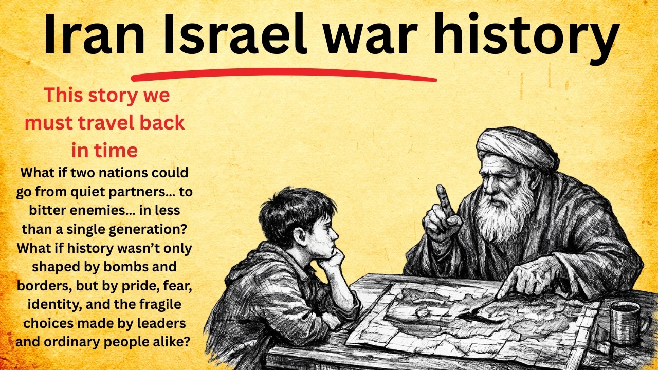 Iran Israel War History Legend | Learn English Through Story Level 3 | ✅Episode #272