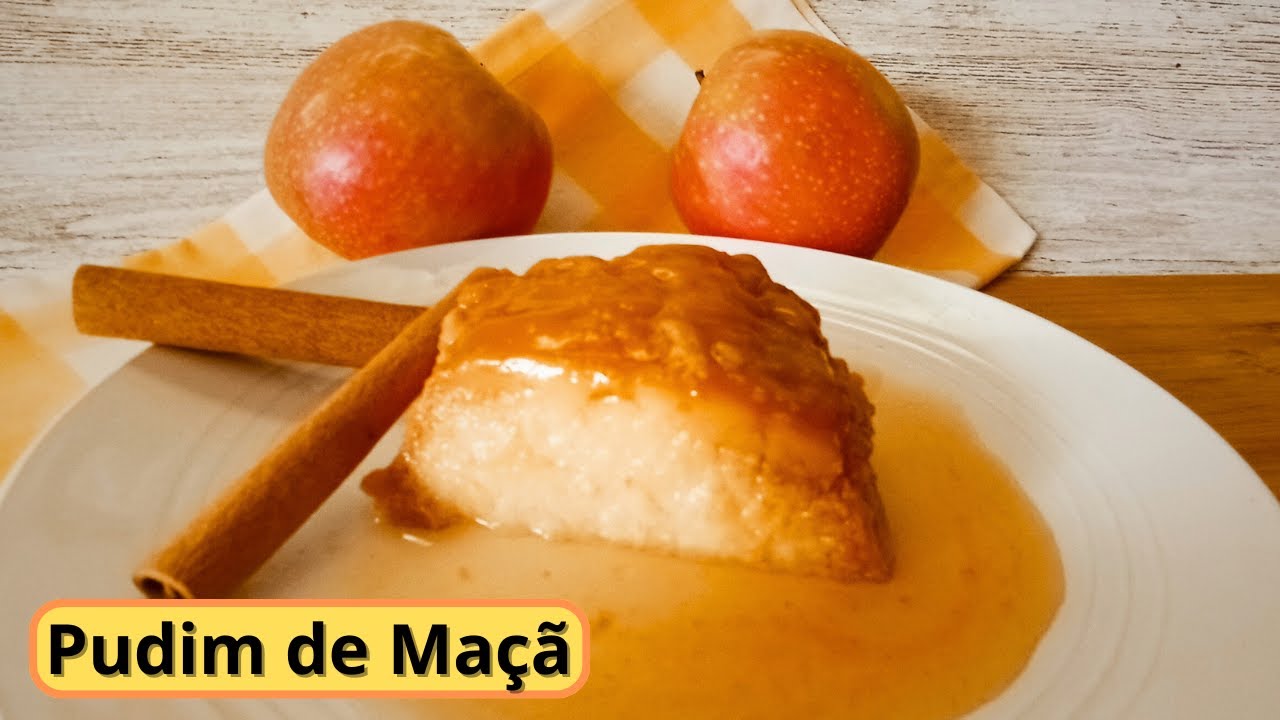 PUDIM de MAÇÃ  [Receita Fácil ]