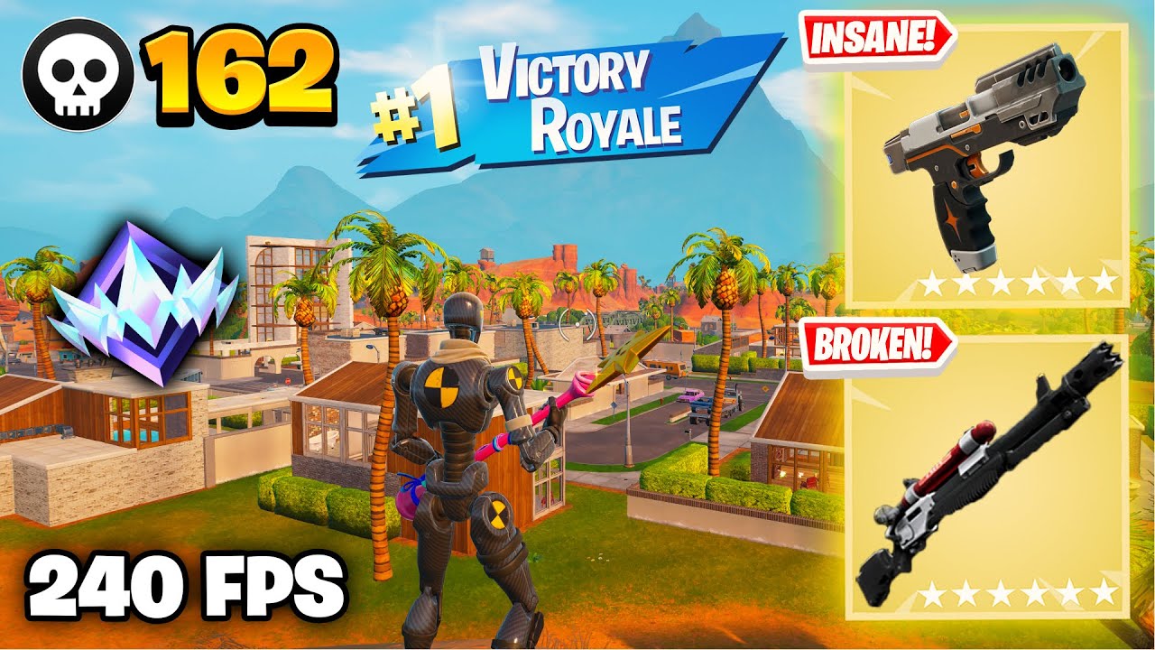 Fortnite Unreal Ranked Reload | High Kill Gameplay | Keyboard & Mouse | 240 FPS