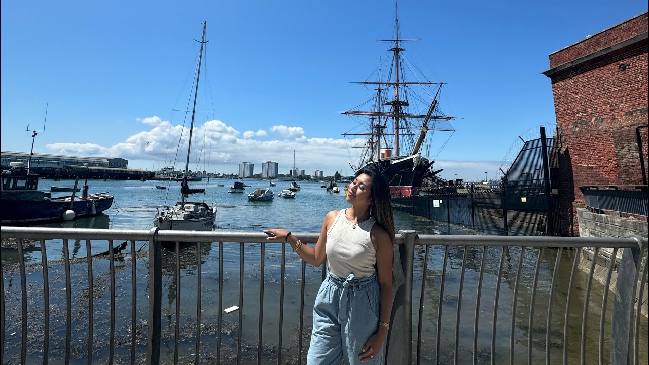 Portsmouth Vlog! Touring my UK fam’s City!!