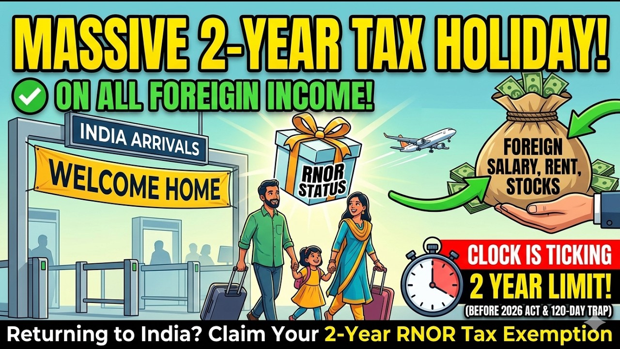 Returning to India? Claim Your 2-Year RNOR Tax Exemption