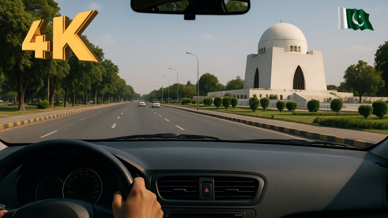 M.A Jinnah road to Saddar market | 4K drive | Karachi🇵🇰