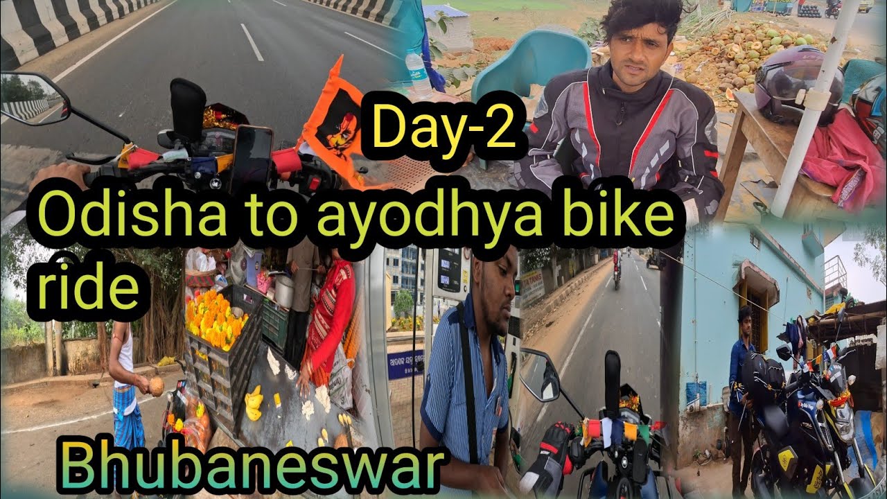 Odisha To ayodhya bike ride//Day-2 ayodhya//Bhubaneswar//ayodhya bike ride