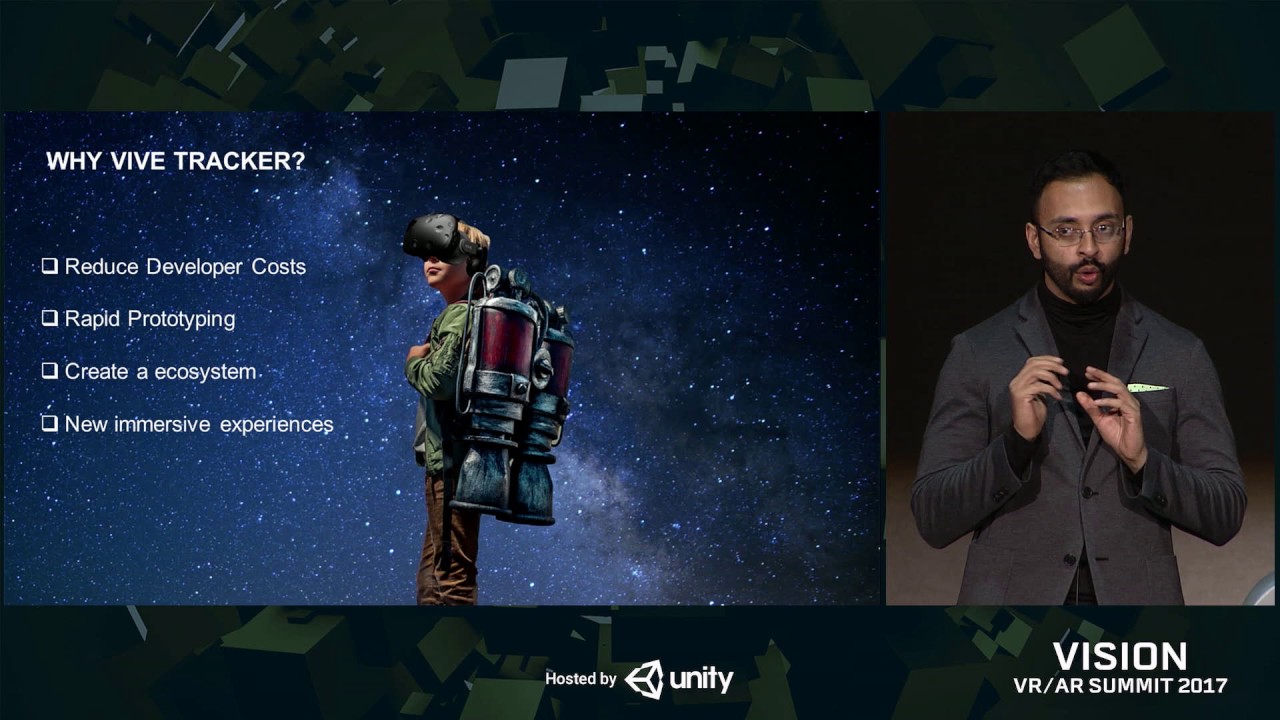 Vision 2017 - Vive Tracker Best Practices: How to Bring Real World Objects into VR