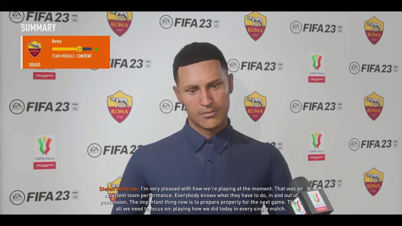 FIFA 23 Roma Career Mode Challenge Season 2 Match 36