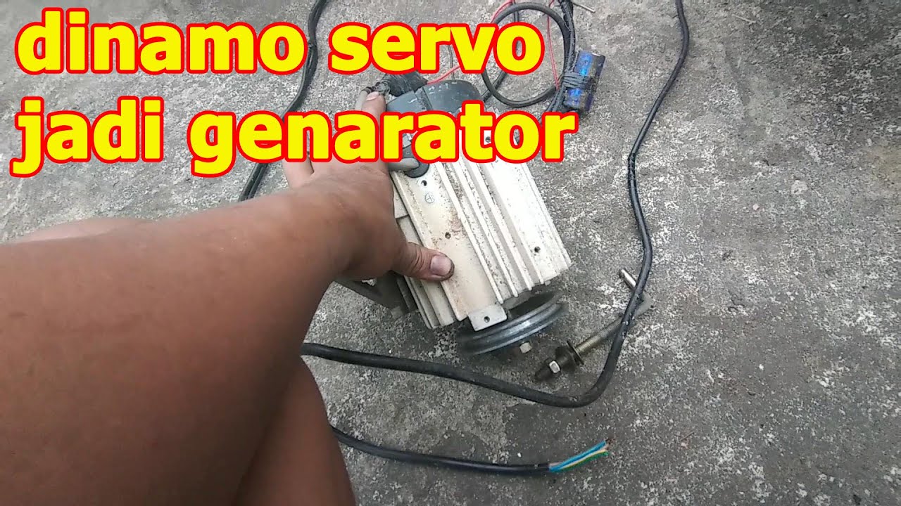 dinamo servo jadi genarator