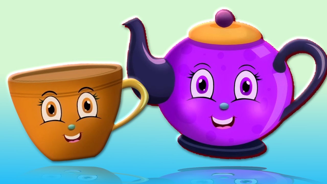 Я маленький чайник | песни для детей ясельного возраста | Kids Nursery Rhymes | I am a Little Teapot