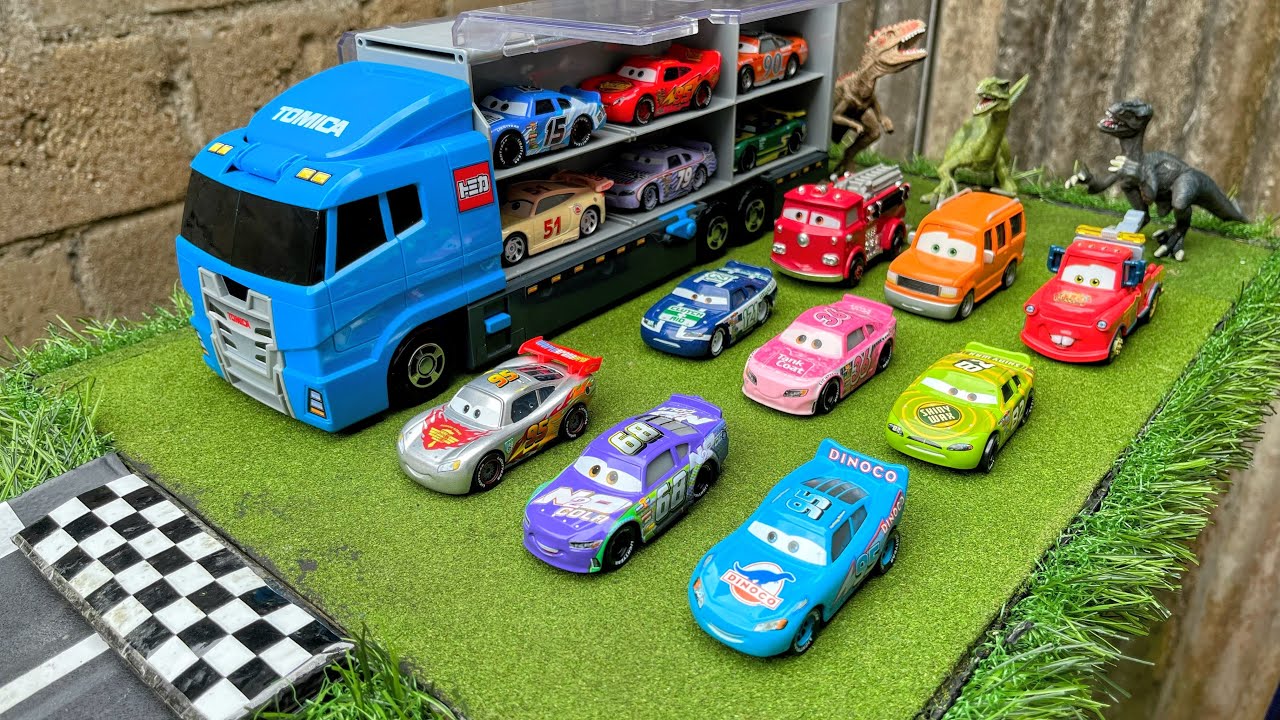 Disney Pixar Cars Unboxing Review | Lightning McQueen, Tow Mater, Doc Hudson, Sally Carrera, Cruz