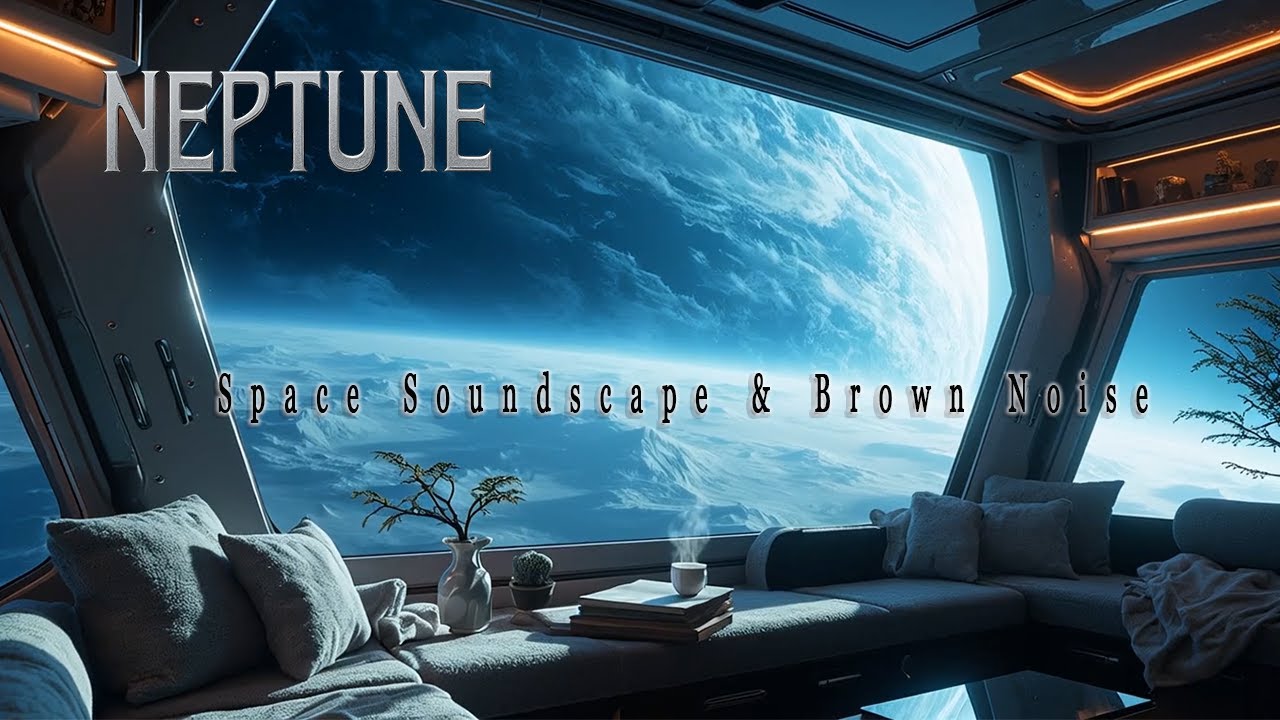 Neptune Homecoming | Deep Space Brown Noise for Focus, Deep Calm, Healing & Inner Expansion