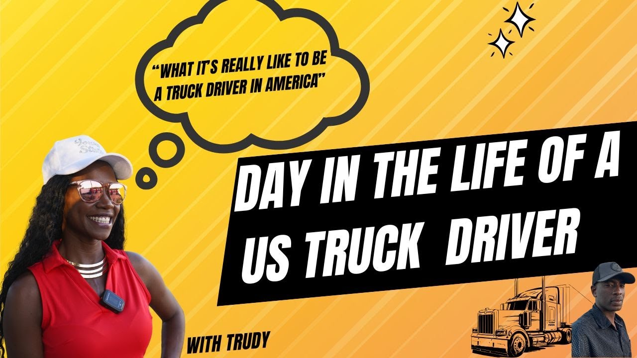A Realistic Day in the Life of a USA Truck Driver  |  Kenyan #truckdriver  lifestyle #truckerlife