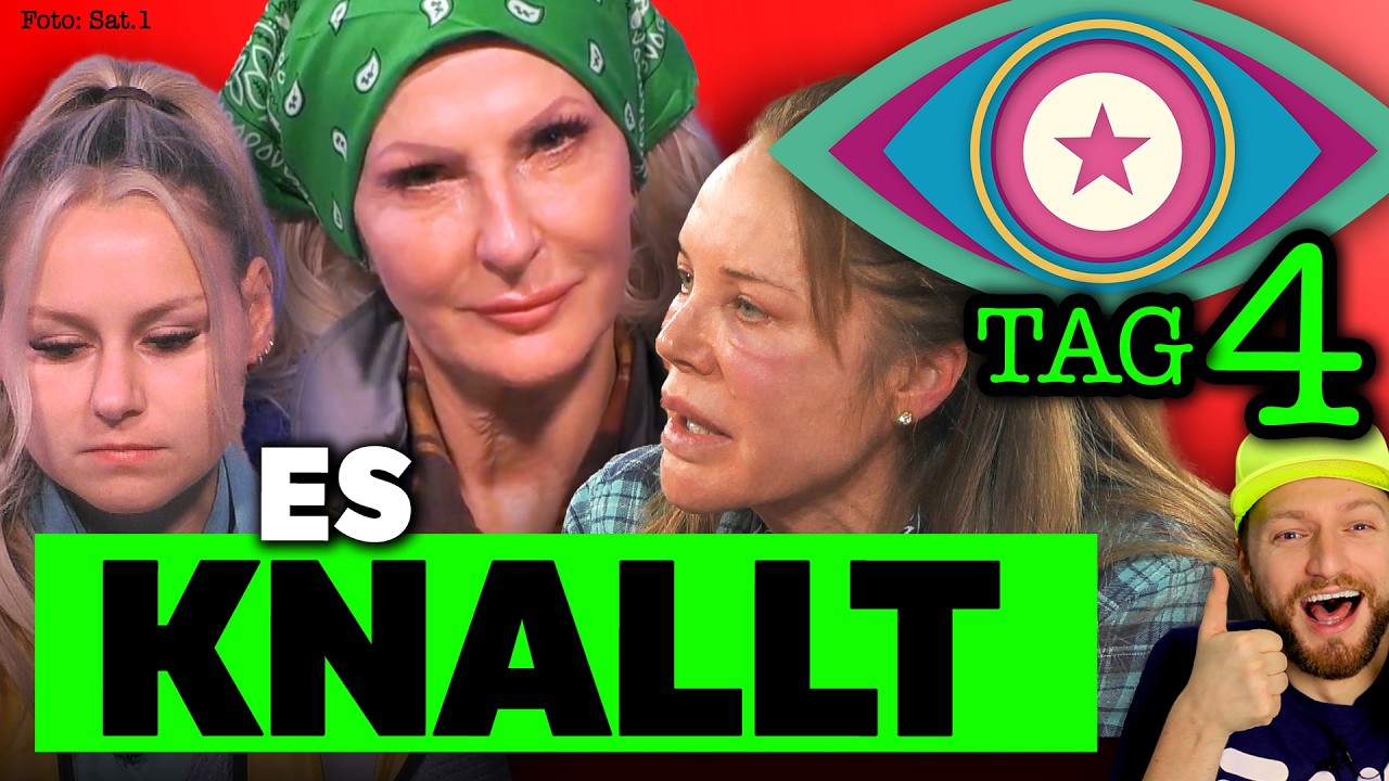 Wollny-Tochter RASTET AUS 😱 D&eacute;sir&eacute;e ZERST&Ouml;RT Doreen! Promi Big Brother 2025 Tag 4