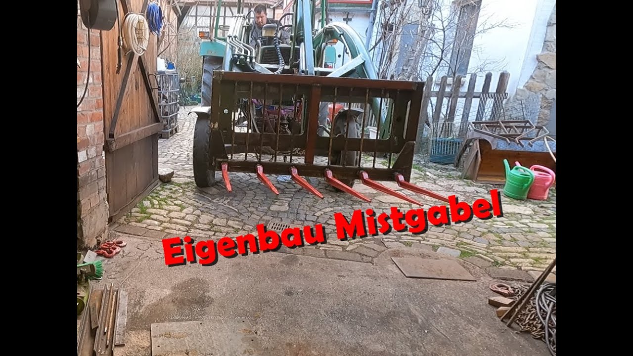 Holzgreifer Fiasko | Eigenbau Mistgabel