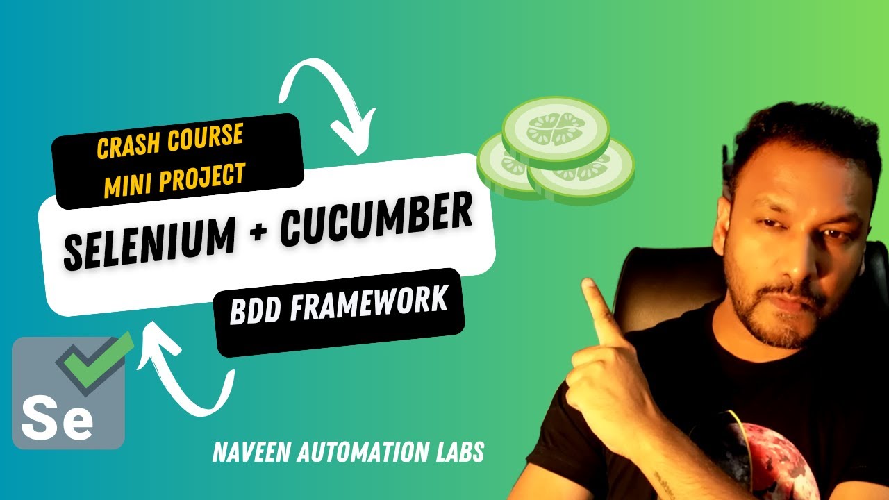 Selenium с Cucumber 7.x — Java BDD Framework — Мини-проект | Ускоренный курс