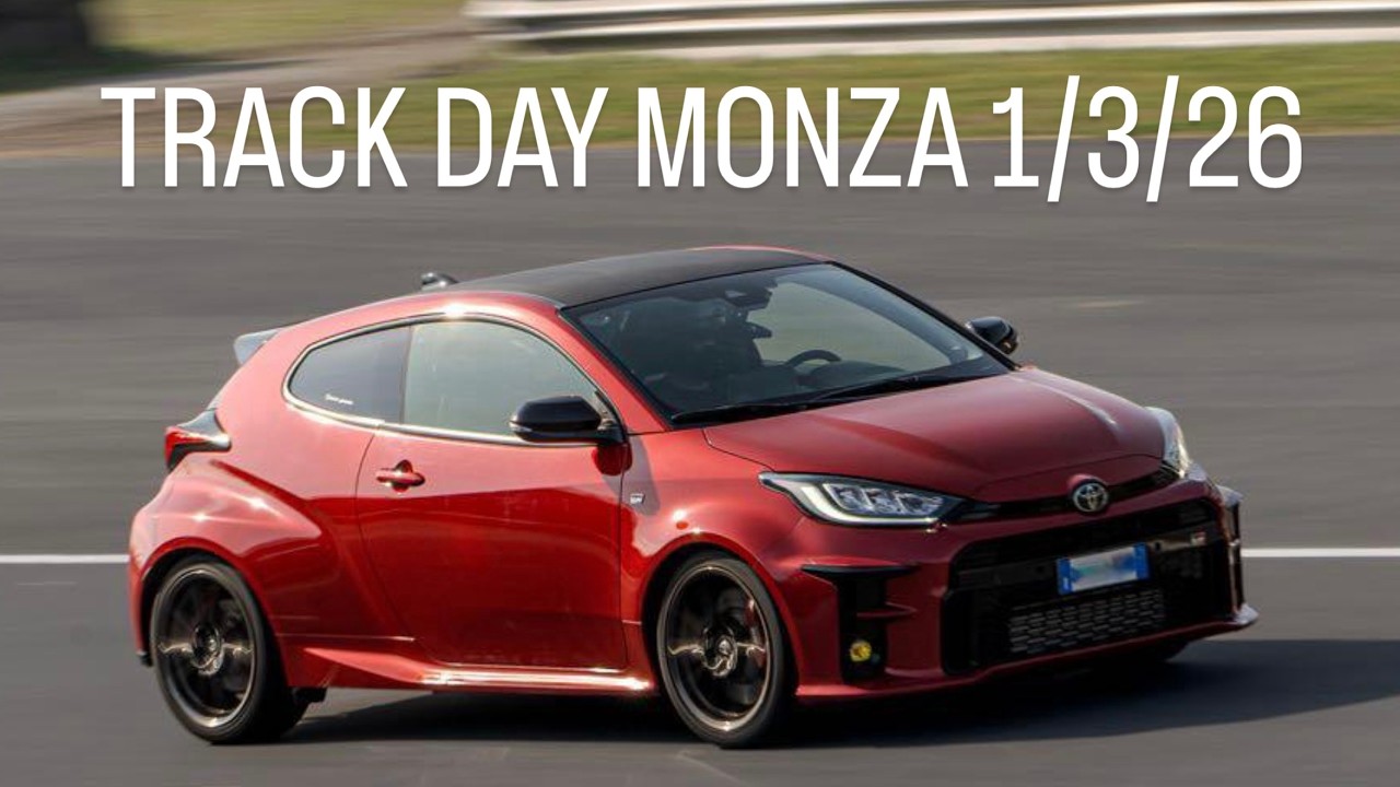 Track Day Monza 1/3/26 | Ideal 2:25:52 | GR YARIS 🏎️