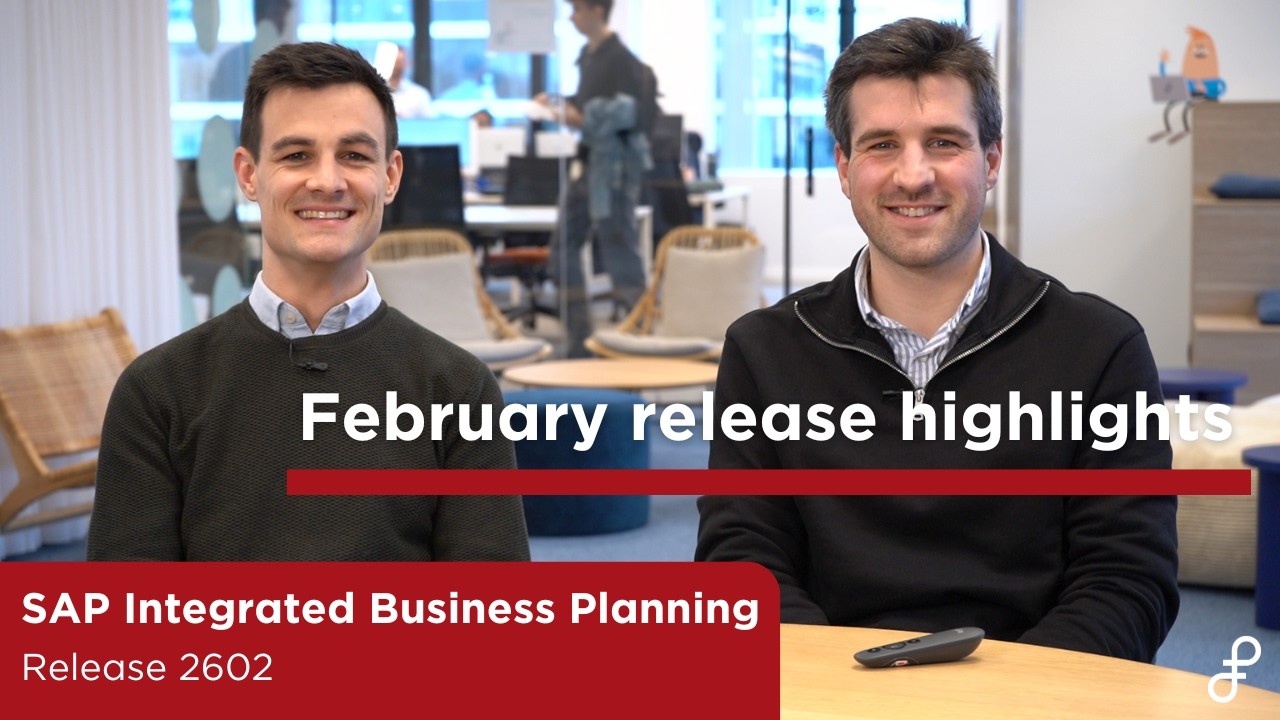 SAP IBP Release 2602