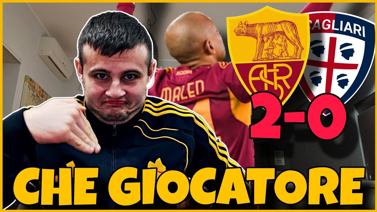 CHE GIOCATOREEEE‼️😱 ROMA-CAGLIARI 2-0: MALEN mi FA IMPAZZIREEE‼️😱 ZARAGOZA è un GIOCOLIERE‼️😂