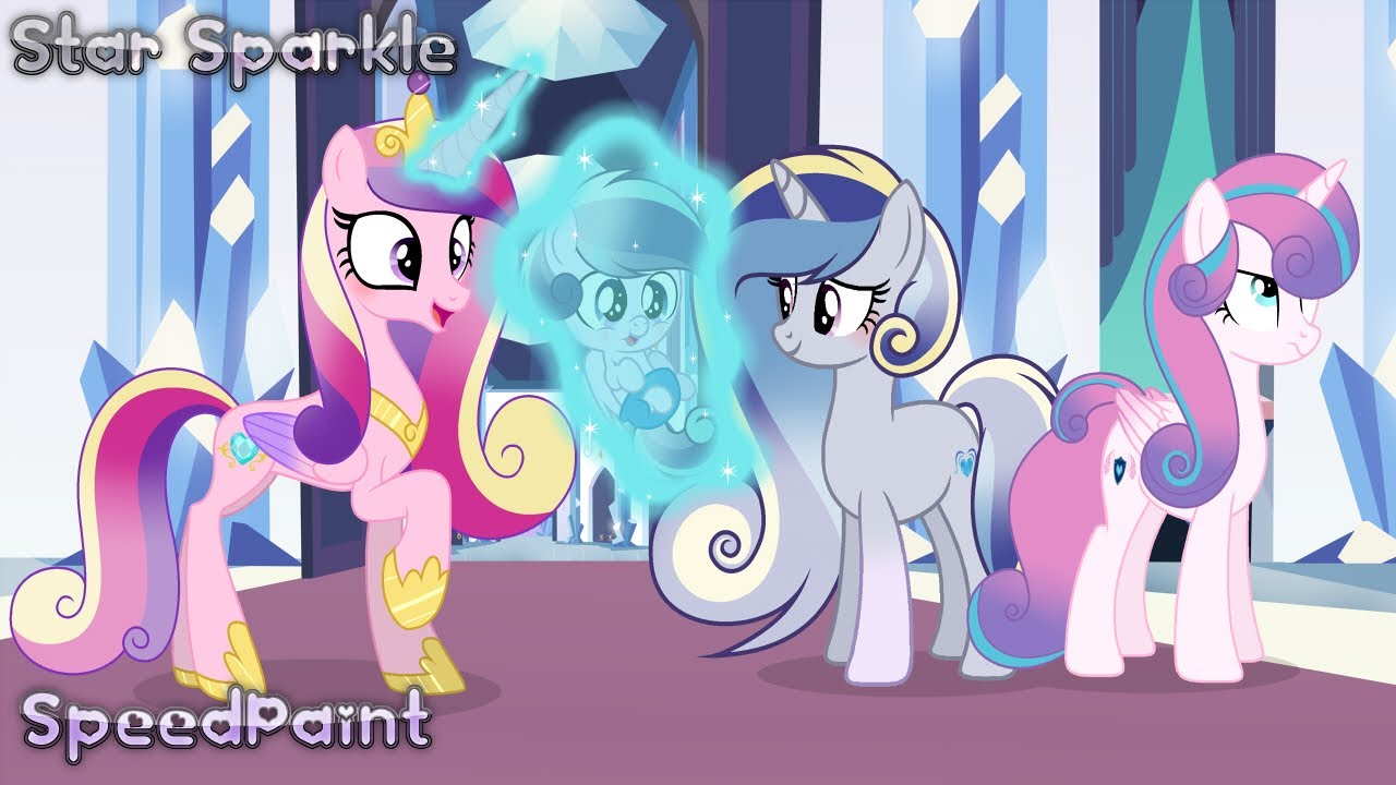 【MLP SPEEDPAINT】He is your new little brother(Next Gen)(Base Edit)[A leap into the past P5]