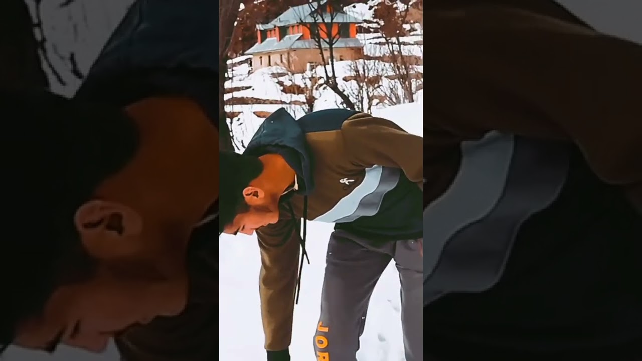 snow fall at bathoie #mahore #subscribe #bathoie