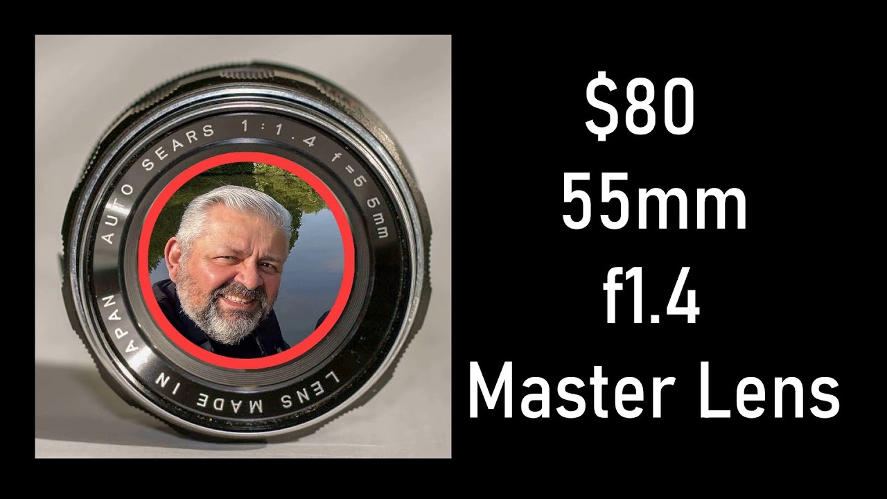 $80. 55mm f1.4 Lens Ricoh (Auto Sears) M42 Leica SL Camera Radioactive Bokeh Blur Photo Class 368