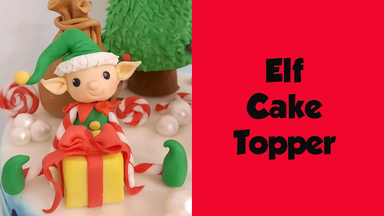 How to Make Fondant Christmas Elf