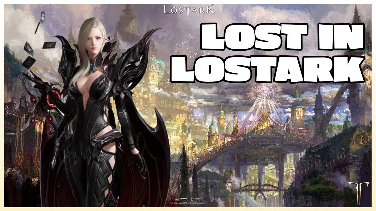 Gamer Girl tries MMORPG for the first time [ LOST ARK FUNNY MOMENTS ]