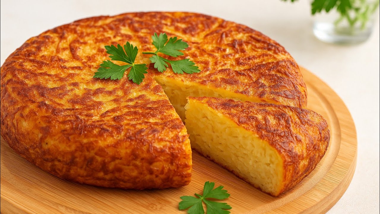 BASTA GRATTUGIARE LE PATATE E AGGIUNGERE LE UOVA: FRITTATA INCREDIBILMENTE DELIZIOSA!