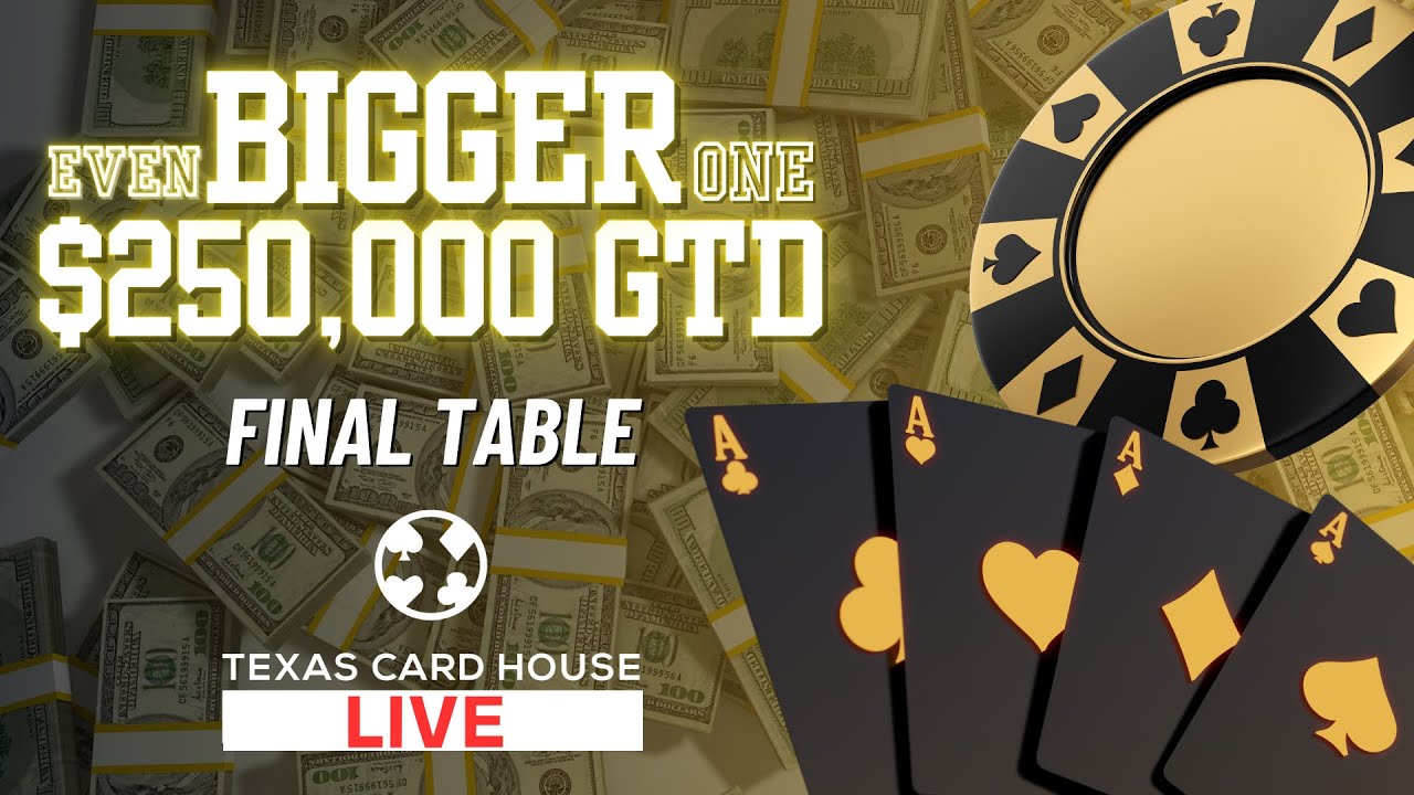 $350,00 Even Bigger One Poker Tournament Final Table!  60K to 1st!