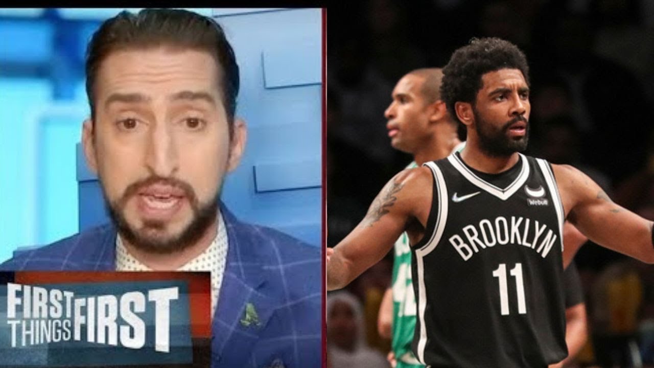 FIRST THINGS FIRST | Nick Wright 'FRETTED' Nets better off giving Kyrie the max or letting him walk