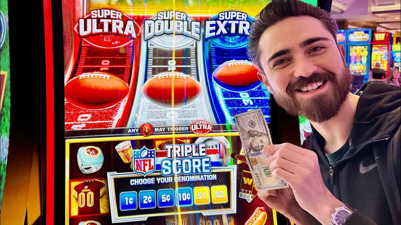 Этот НОВЫЙ игровой автомат NFL в Agua Caliente просто ДИКИЙ!