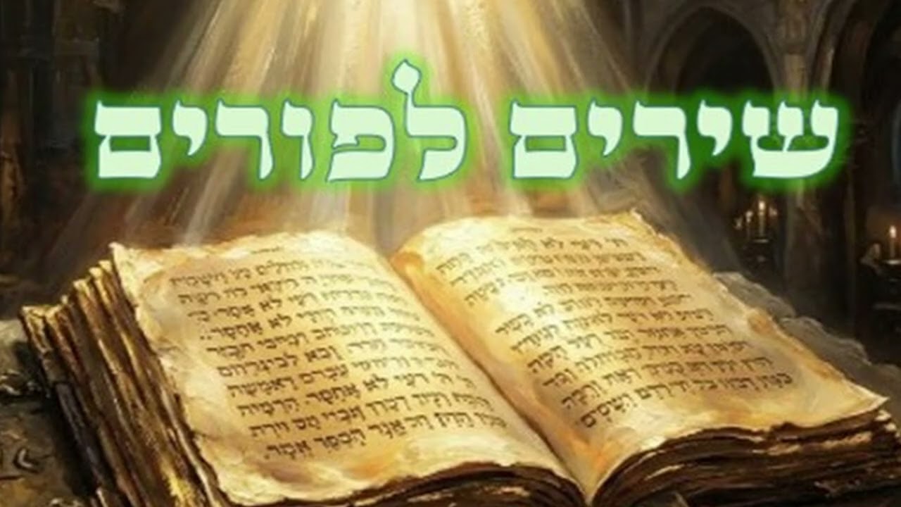 ניגונים לפורים || ליהודים היתה אורה ושמחה וששון ויקר