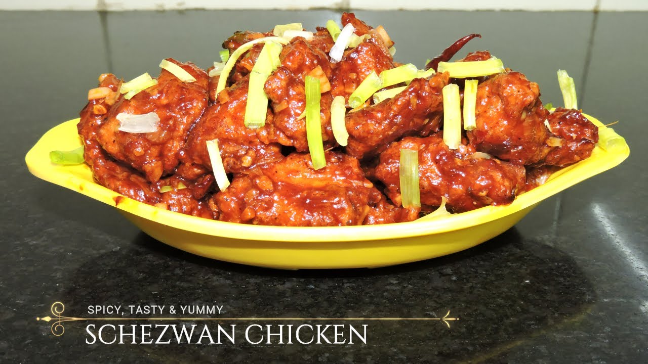 Best Schezwan Chicken Recipe I Restaurant Style Schezwan Chicken I Schezwan Fried Chicken Recipe
