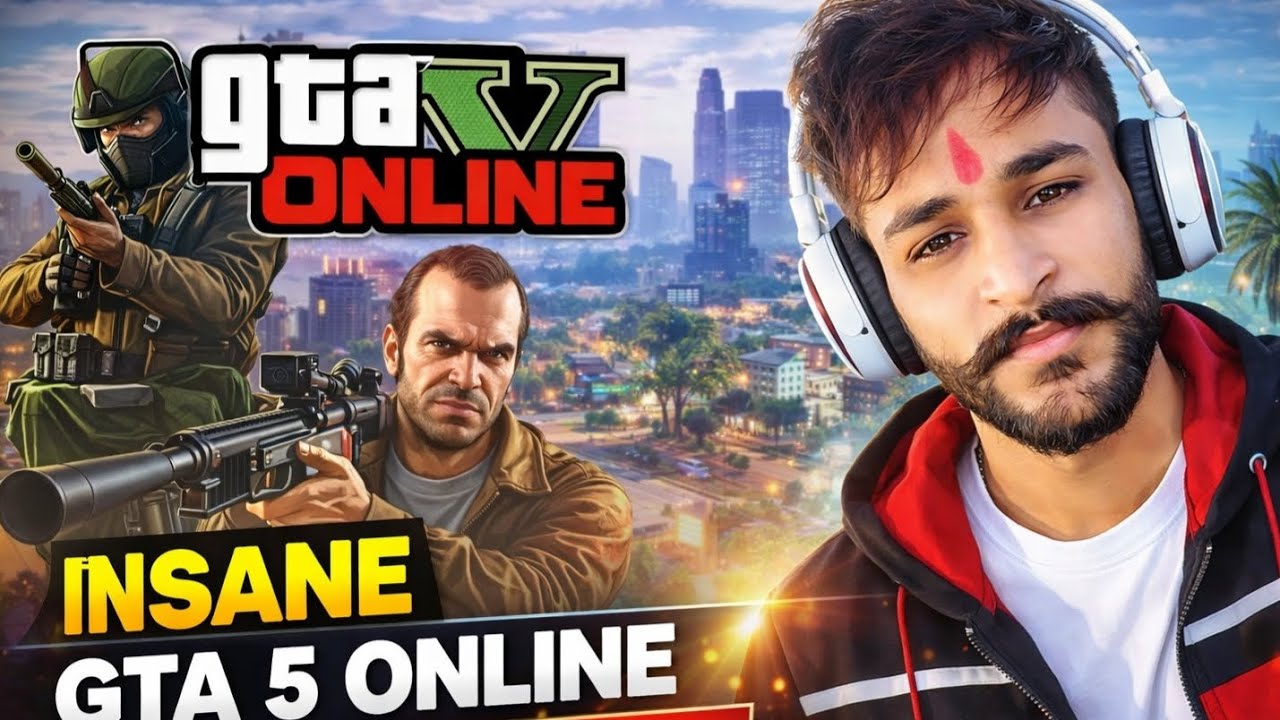🔴 GTA 5 Online LIVE 🔥 | Missions, Heist & Fun | Hindi Gameplay 🎮