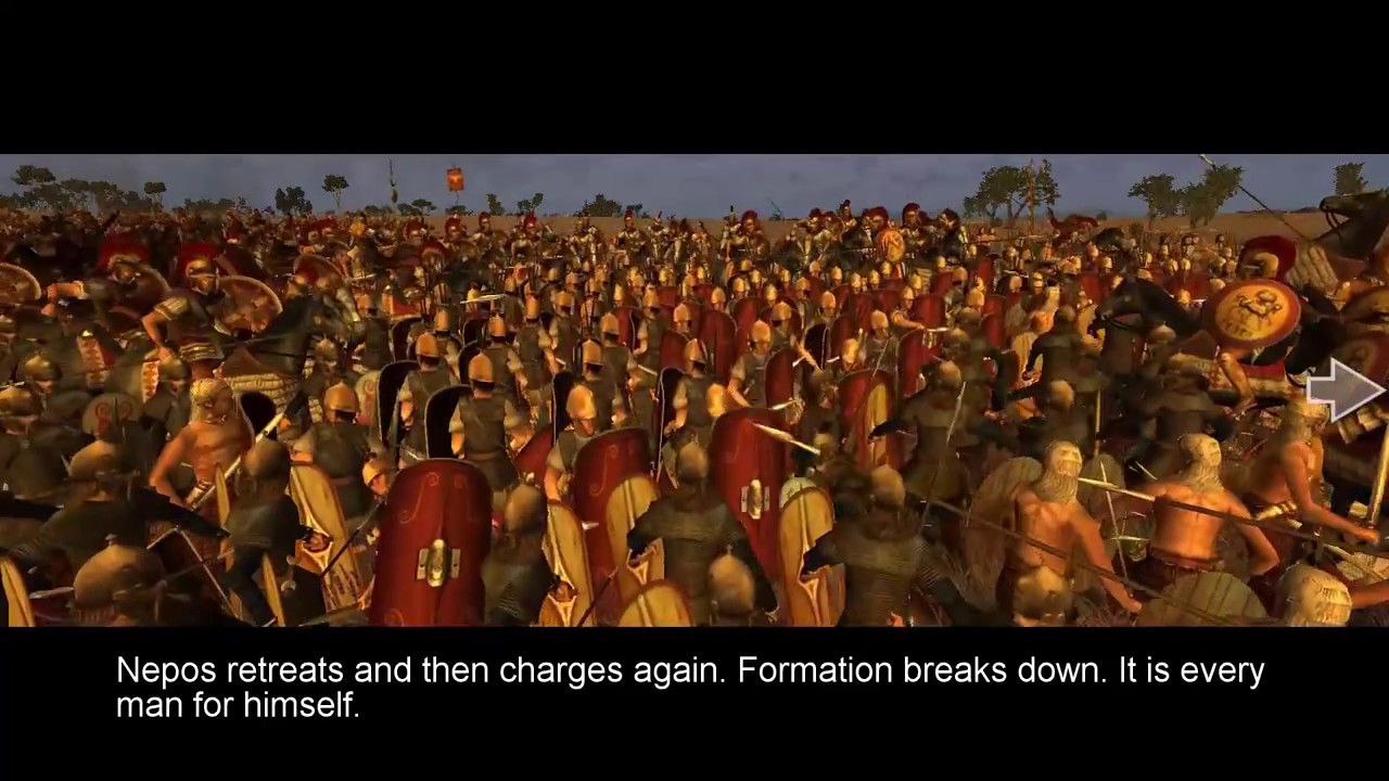 Roma Surrectum 3, AAR, Rome, 1, Battle Against Hannibal