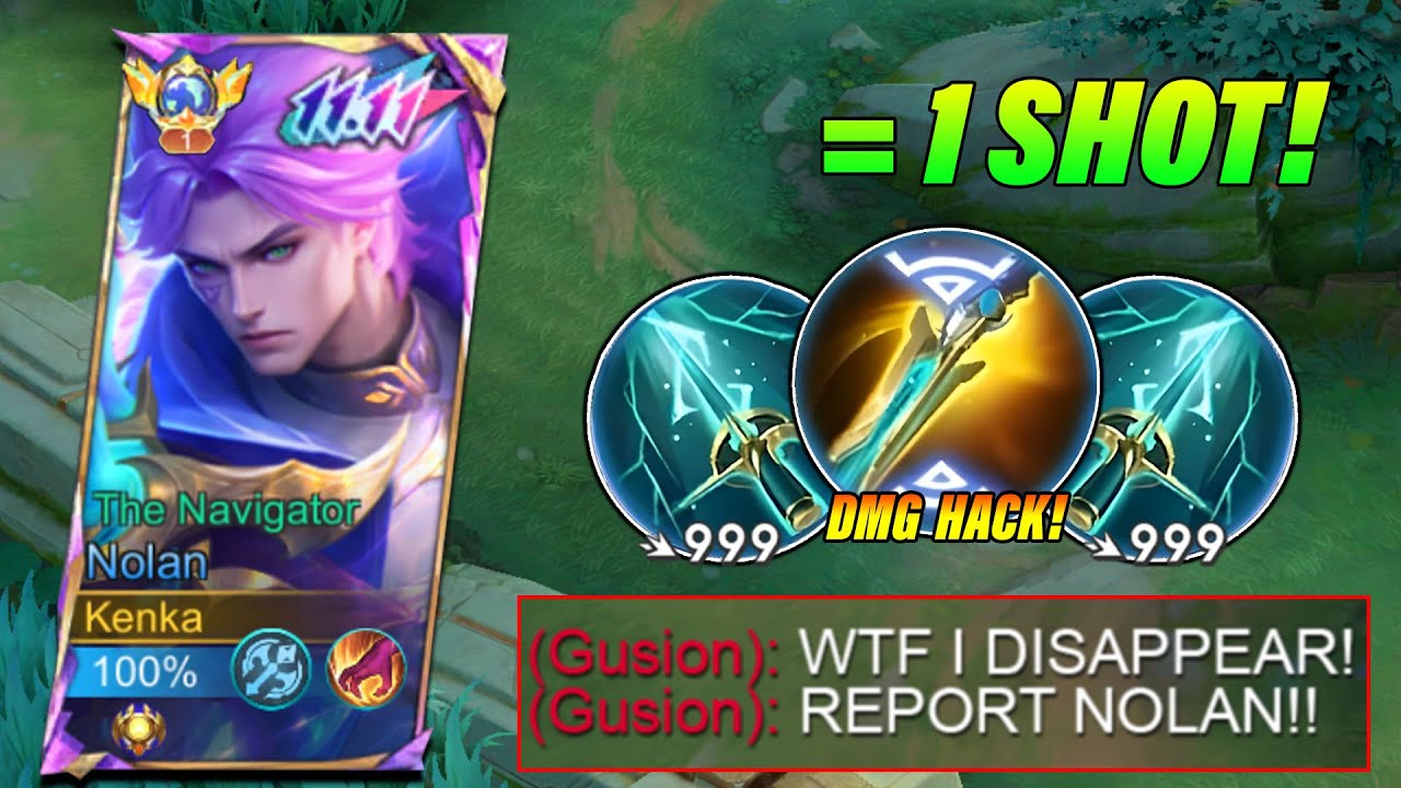 NOLAN NEW BEST DOUBLE DAMAGE BUILD FOR 1 SHOT 2025!! 😈 ( RECOMMENDED BUILD! ) - 100% BROKEN!!