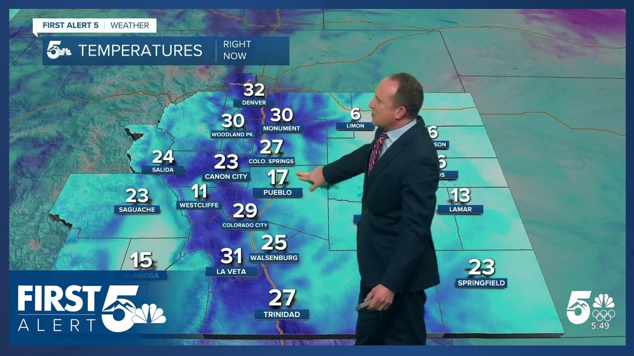 Spring-like weather Monday, with increasing wind and fire danger by mid-week