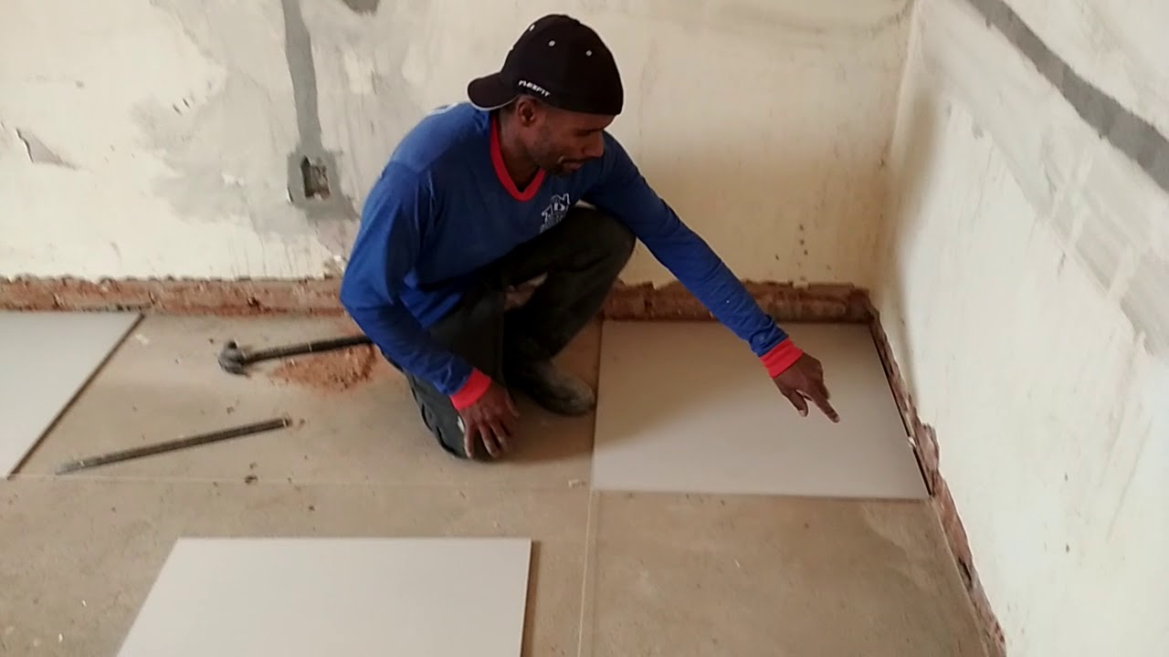Como tirar esquadro , prá assentar piso