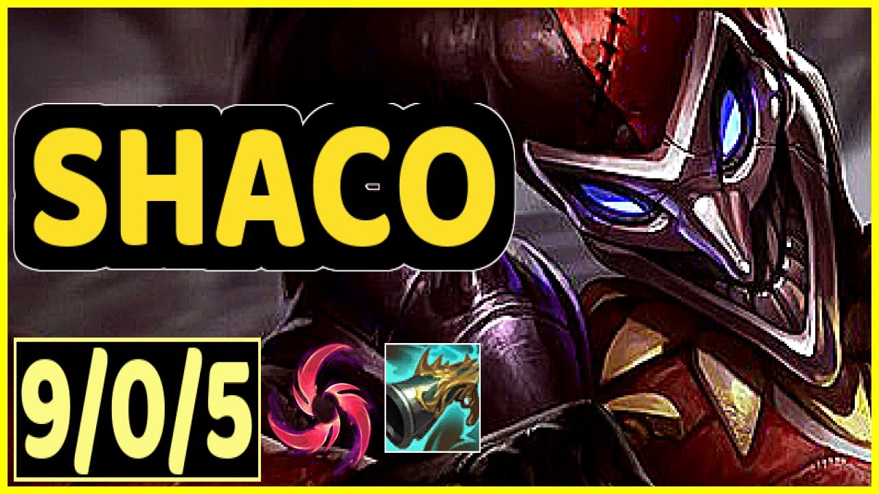 SHACO VS MASTER YI - 9/0/5 KDA JUNGLE GAMEPLAY