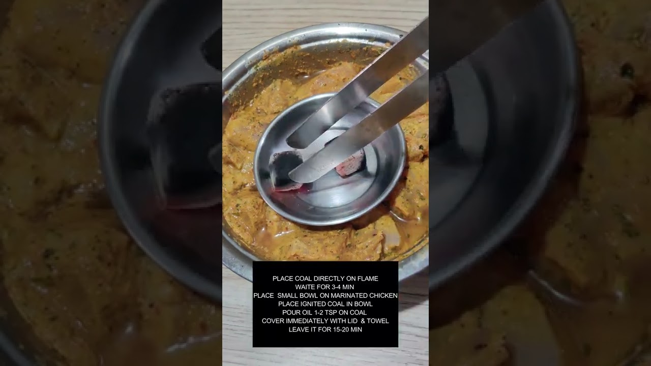 How to give smoky flavour #shorts #smokyflavor