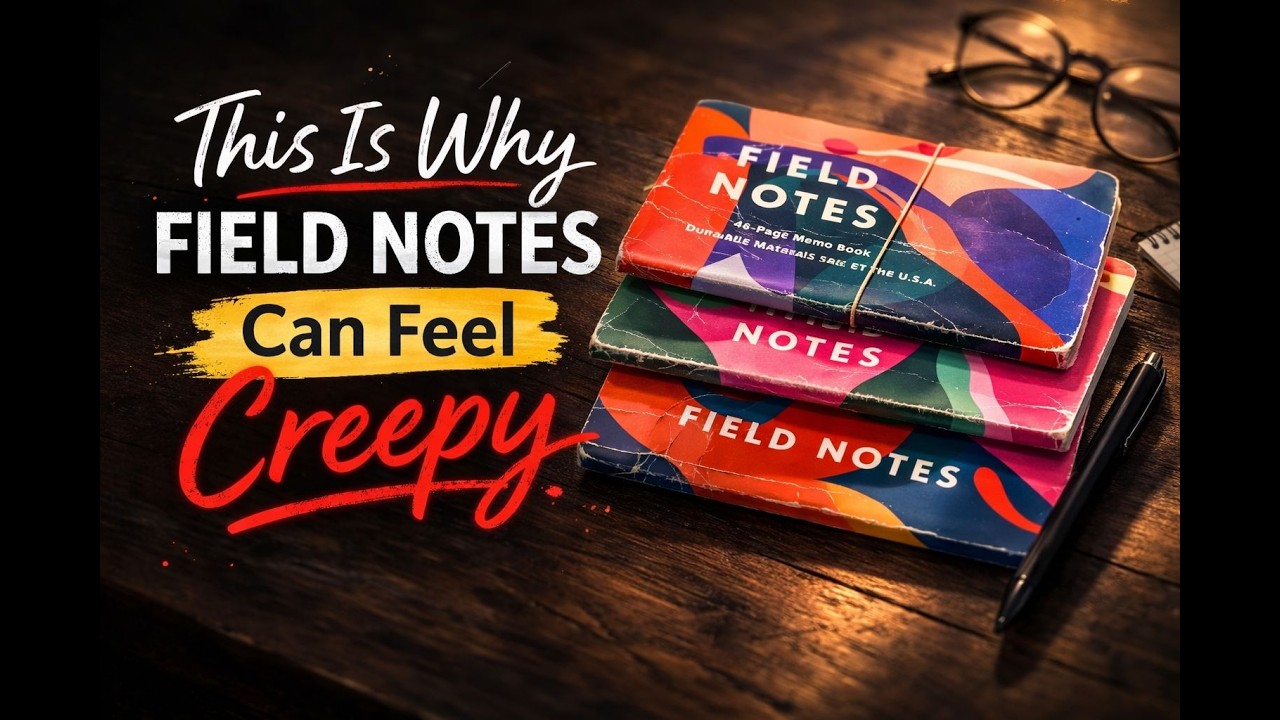 This Is Why Field Notes Can Feel Creepy