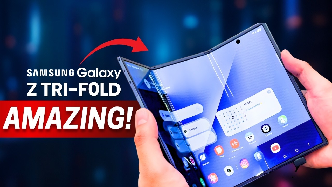 Samsung Galaxy Z TriFold — AMAZING!