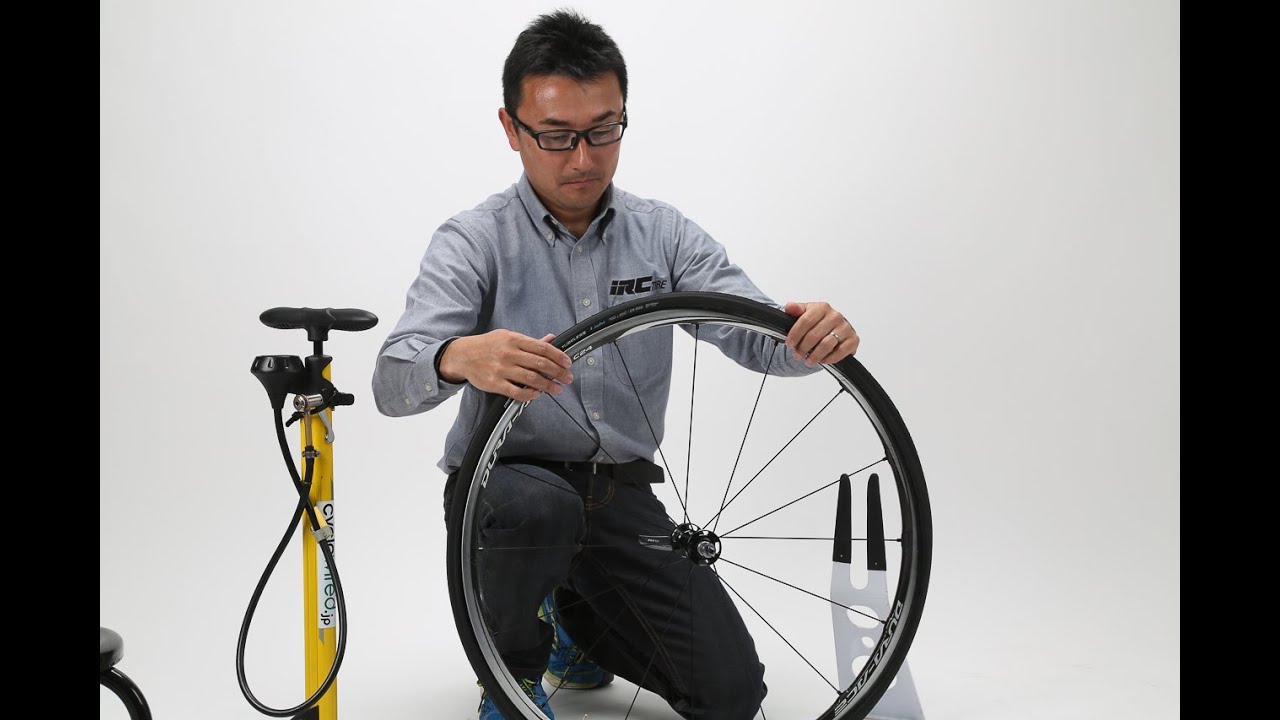 IRC Formula PRO TUBELESS チューブレスタイヤの着脱方法