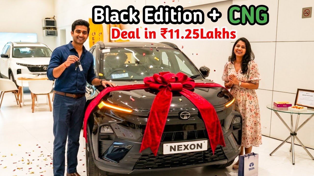 Tata Nexon DARK EDITION🔥 in ₹11.25Lakhs!! 🥳