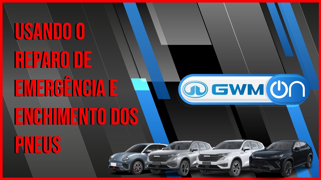 Usando o Reparo de emergência de enchimento dos pneus