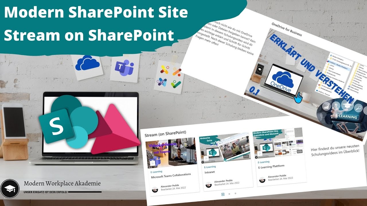Modern SharePoint Site | 60 Stream on SharePoint: Videoplattform erstellen und Videos bearbeiten