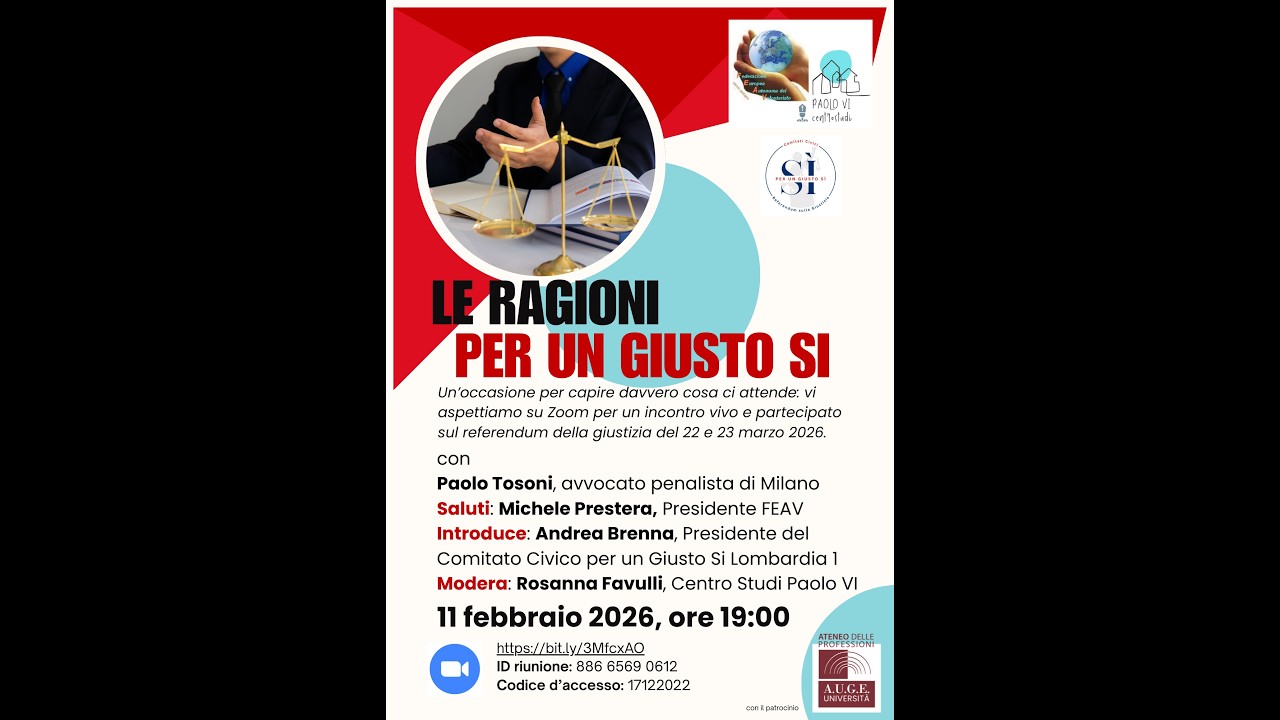 Le ragioni per un giusto SI