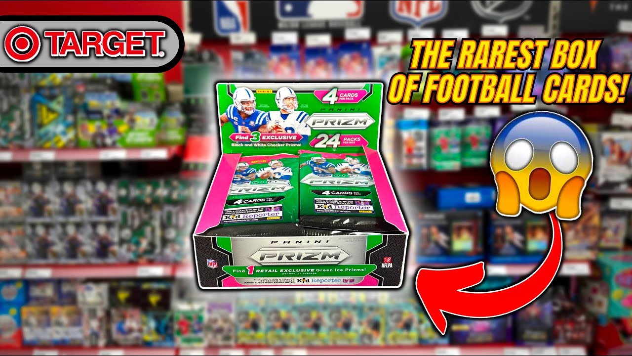 *FINDING THE RAREST BOX OF FOOTBALL CARDS!🤯 INSANE PRIZM FOOTBALL RETAIL BOX!🏈🔥