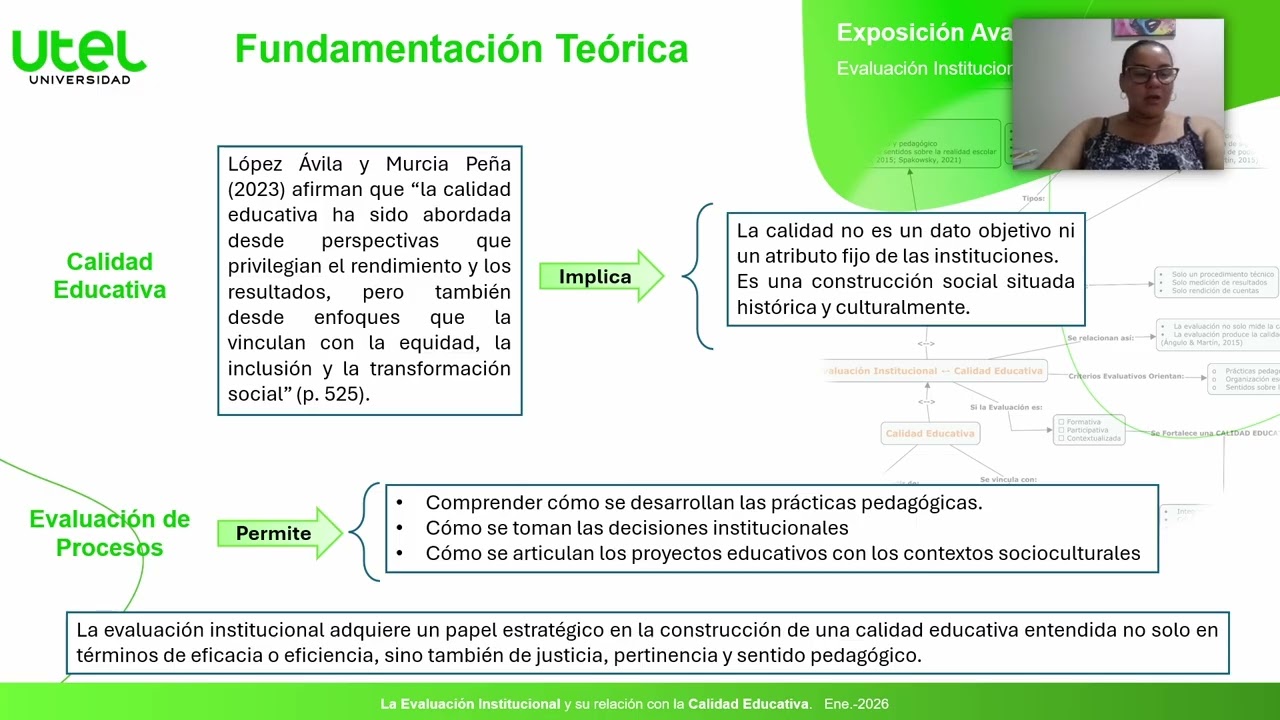 Exposición 1 Evaluación Institucional