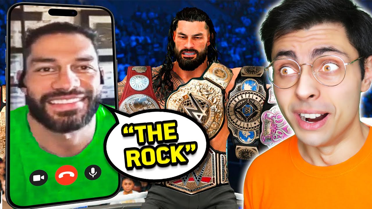 Ho Chiesto a ROMAN REIGNS Chi Affrontare su WWE2K24 ☝🏻